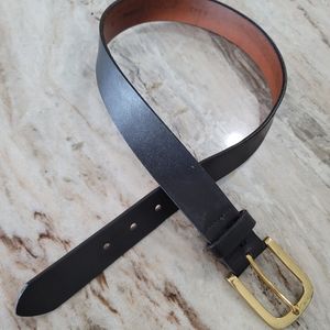 Black Leather Belt